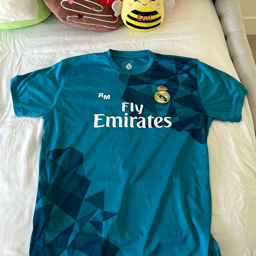 Fly Emirates Ronaldo Jersey Blue